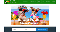 Desktop Screenshot of livinginpanama.com